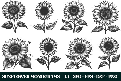 Sunflower SVG Bundle