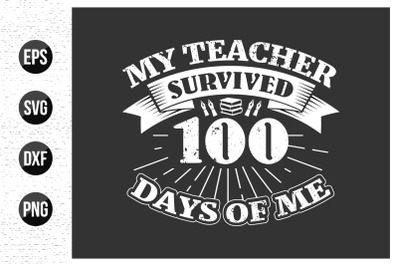 Teacher Typographic Quotes T-Shirt Design