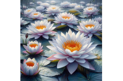 06 beautiful water lily