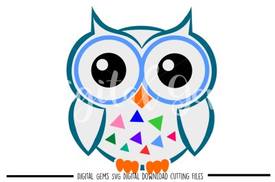 Owl SVG / DXF / EPS / PNG Files
