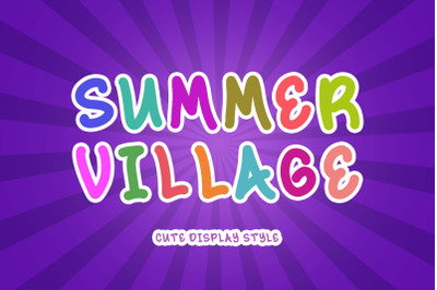 Summer Village