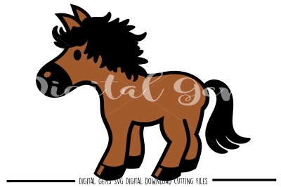 Horse SVG / DXF / EPS / PNG Files