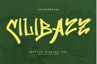 Cilibazz Graffiti Display Font