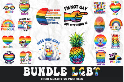 LGBT Sublimation Designs Bundle