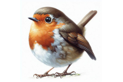 a cute Robin bird