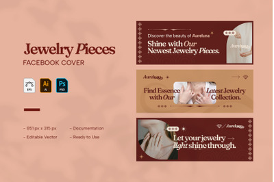 Jewelry Pieces - Facebook Cover