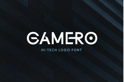 Gamero - Hi-Tech Logo Font
