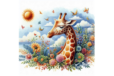 Beautiful decorative Giraffe