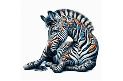 Beautiful decorative Zebra