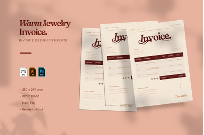 Warm Jewelry - Invoice Template