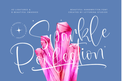 Sparkle Perfection - Beautiful Handwritten Font