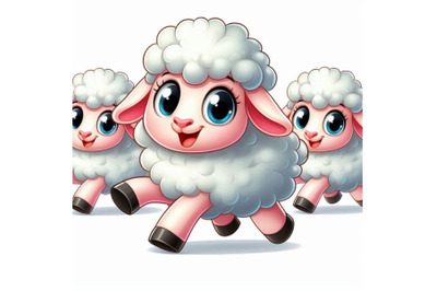 Funny sheep