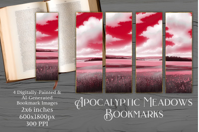 Printable Bookmarks - Apocalyptic Meadows - Armageddon