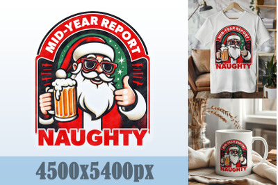 Mid-Year Report Naughty Santa