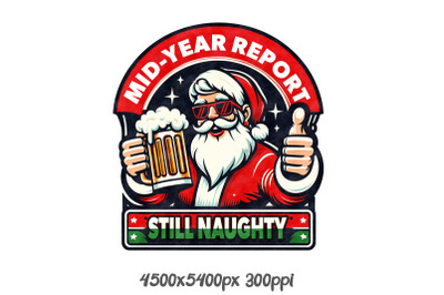 Mid-Year Report Naughty Santa