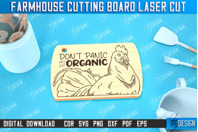 Farmhouse Cutting Board | Kitchen Design | Farmhouse Design | CNC