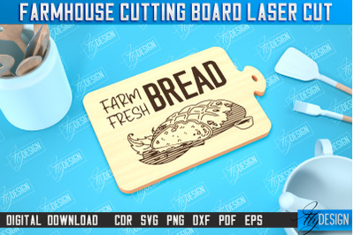 Farmhouse Cutting Board | Kitchen Design | Farmhouse Design | CNC