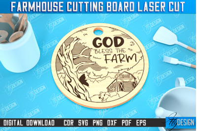 Farmhouse Cutting Board | Kitchen Design | Farmhouse Design | CNC