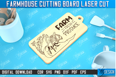 Farmhouse Cutting Board | Kitchen Design | Farmhouse Design | CNC