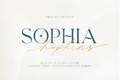 Sophia Hopkins - Beauty Font Duo