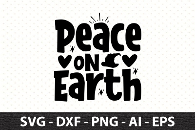 Peace on Earth svg