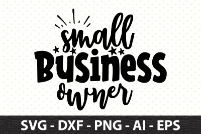 small business owner svg