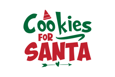 Cookies for Santa svg