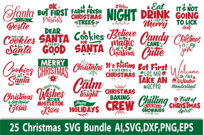 Christmas SVG Bundle