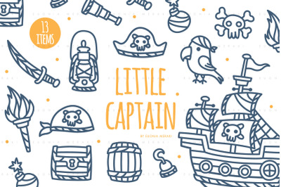 Little Captain - Summer Sea Cutting Files SVG DXF