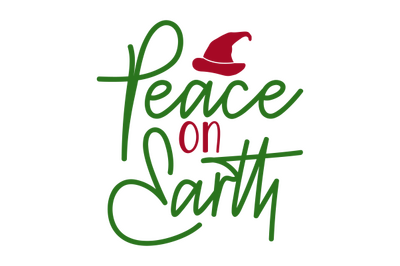 Peace on Earth svg