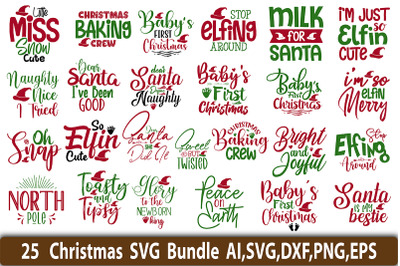 Christmas SVG Bundle