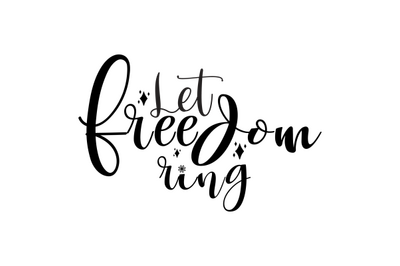 Let Freedom Ring svg