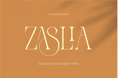 Zaslia - Elegant Ligature Serif