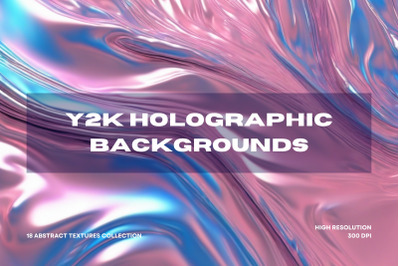 Y2K Holographic Abstract Backgrounds