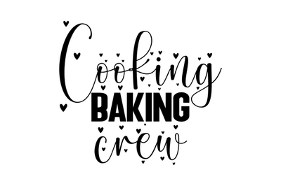 Cooking Baking Crew svg