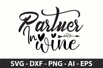 Partner In Wine svg