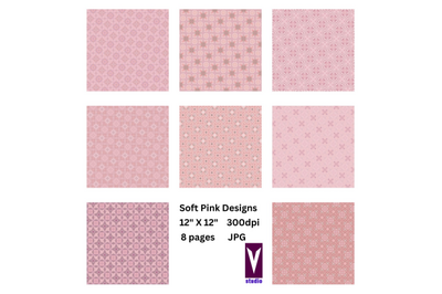 Printable Soft Pink Designs
