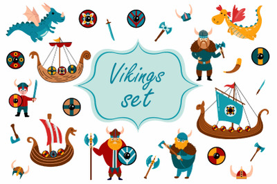 Vikings collection SVG File