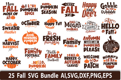 Fall SVG Bundle, SVG Bundle