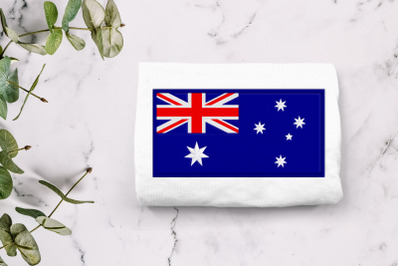 Australian Flag | Applique Embroidery