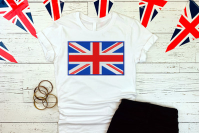 UK Flag | Applique Embroidery
