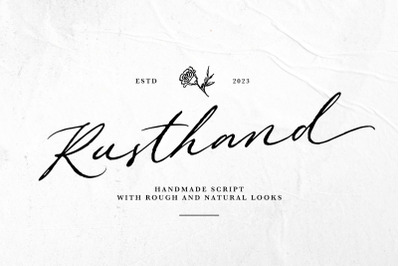 Rusthand - Rough Script