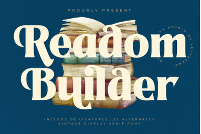 Readom Builder - Vintage Display Serif