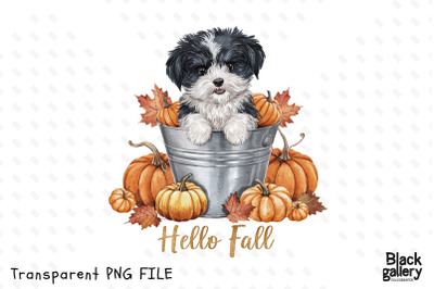 Hello Fall Watercolor Sublimation