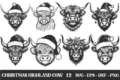 Highland Cow svg Bundle