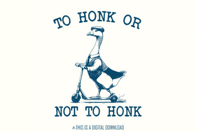 Retro Silly Goose PNG, Funny Goose Digital Download, Silly Shirt Design, Goose Shirt Art, Honk Shirt Clipart, Vintage Y2K Graphic