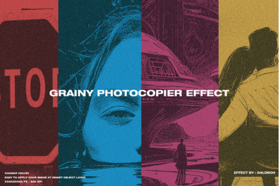 Grainy Photocopier Effect