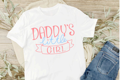 Daddy&#039;s Little Girl SVG Cut File