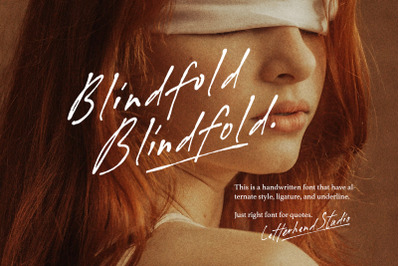 Blindfold Organic Signature