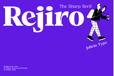 JT Rejiro | Sharp Serif